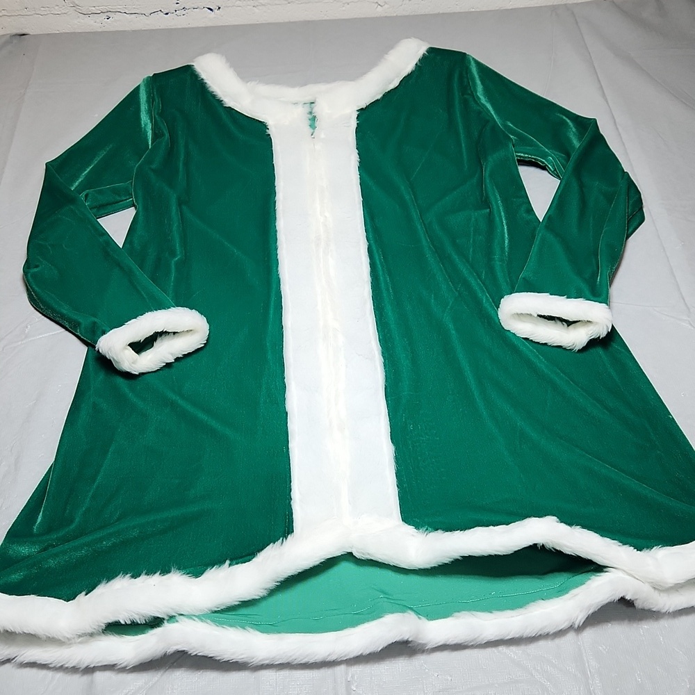 Green Elf/Christmas Coat and Hat